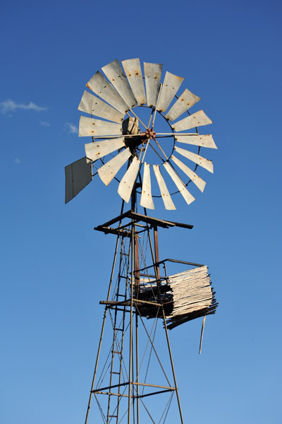 Windmill, Farm Eureka, Namibia