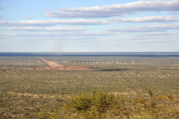 View from the hill Otjisondu near Eureka