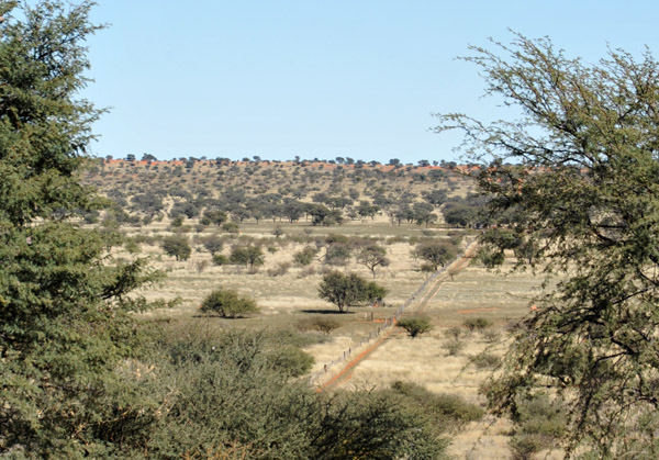 View from the dune, Farm Olifantwater West