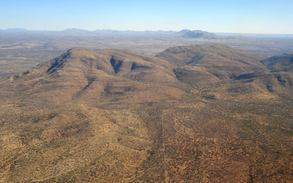 Mountains east of Windhoek