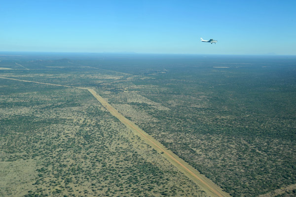 Light aircraft are a great way to get around Namibia since distances are vast and the roads mostly unpaved