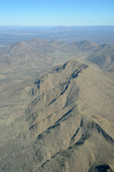Mountains southeast of Windhoek, Namibia