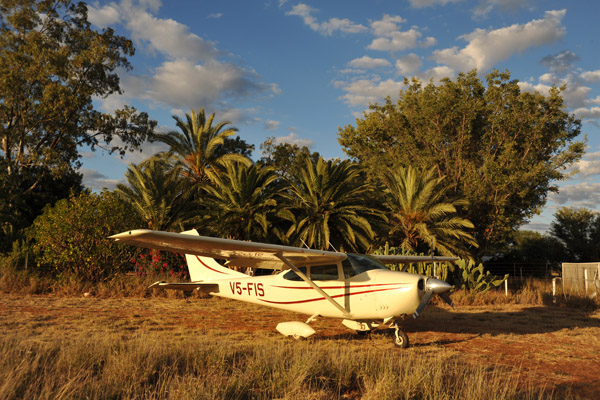 V5-FIS - Cessna 182 - at Eureka Farm, Namibia