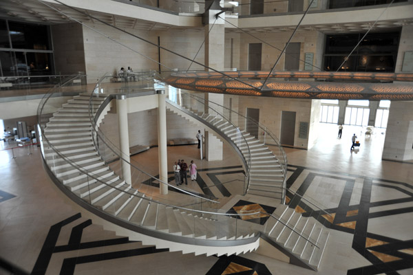 Double staircase, Museum of Islamic Art