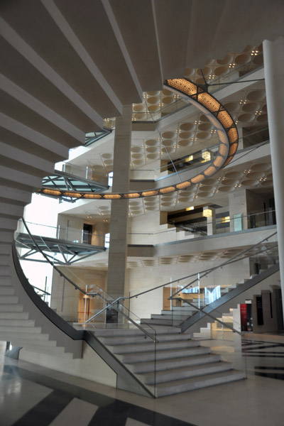 Double staircase, Museum of Islamic Art