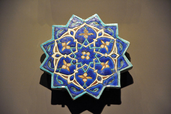 Star tile, mid 15th C. Iran