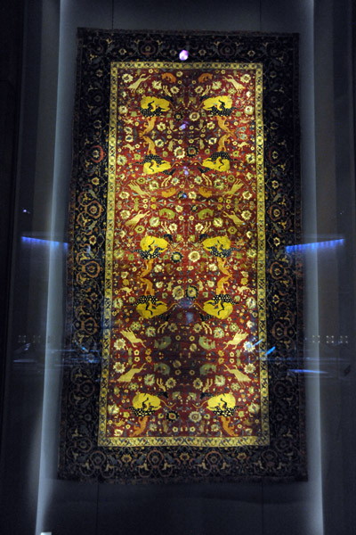 The Animal Ardabil Carpet, 16th C. Iran