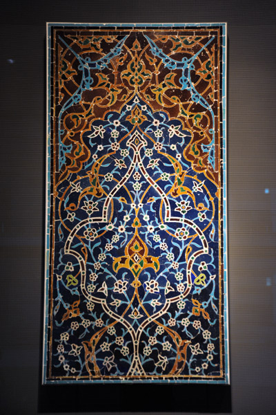 Mosaic tile panel, Isfahan ca 1480