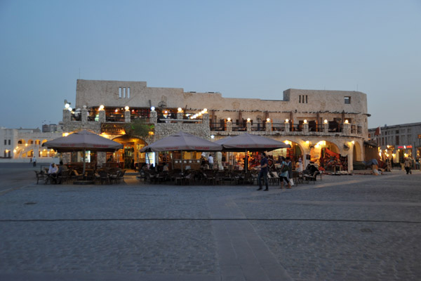 Dohas Souq Waqif, a recreation of a traditional Arab market near the southern Corniche