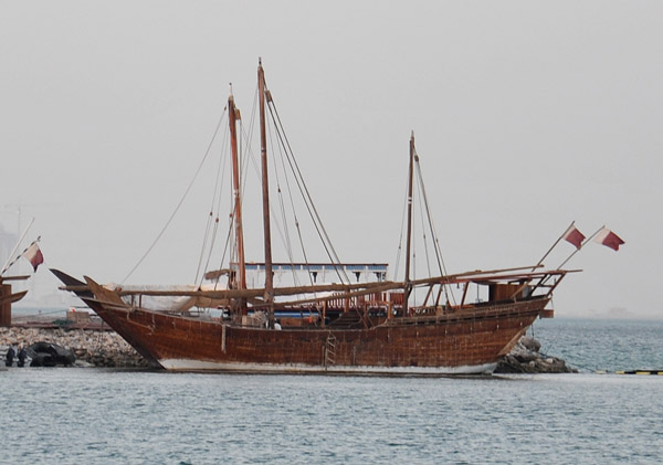Qatari dhow, Doha Bay