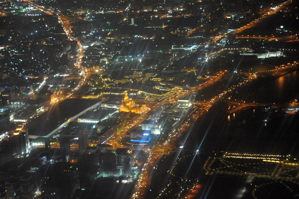 Doha, Qatar, at night