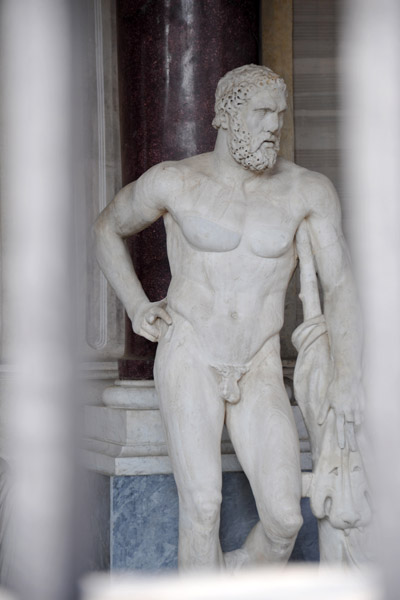 Hercules with the skin of the Nemean Lion, Galleria Borghese