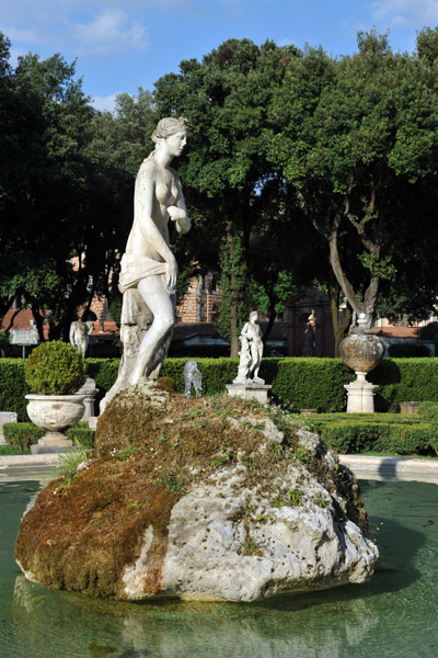 Sculpture garden, Galleria Borghese