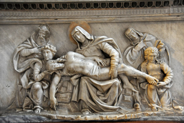 Relief of the Piet, Santa Maria del Popolo