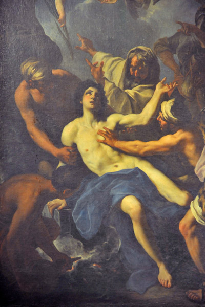 Martyrdom of St. Lawrence by Daniele Seyter (1685)