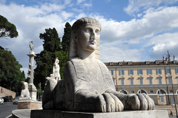 Sphinx, Piazza del Popolo