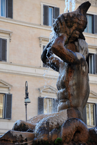 Bernini's Triton Fountain, Piazza Barberini 