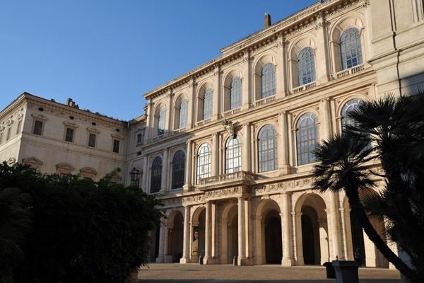 Palazzo Barberini was built by Maffeo Barberini, the future Pope Urban VIII