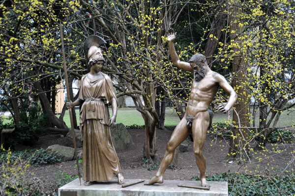 Restoration Myron's Athena and Marsyas by Myron 