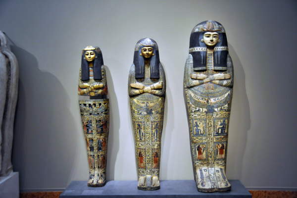 Coffins of Takait, Priestess of Amun, New Kingdom 19th Dynasty 13th C. BC