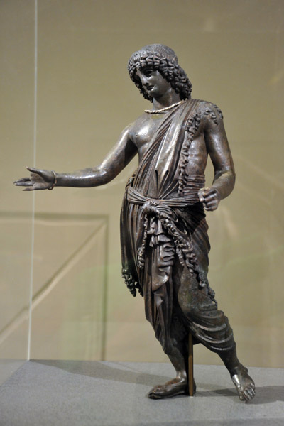 Bronze figure of Adonis or Tammuz, Roman Syria 2nd C. AD