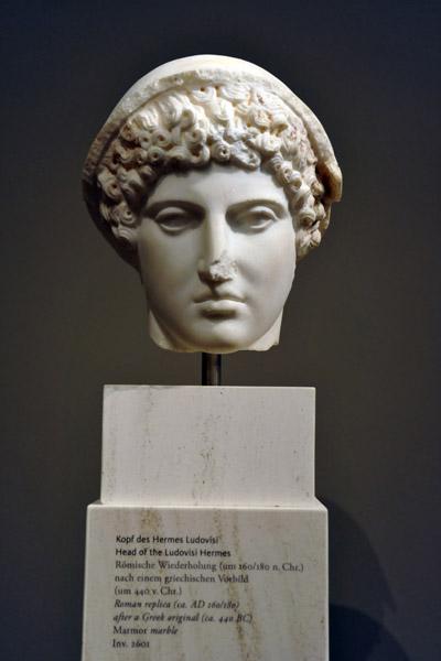 Ludovisi Hermes, Roman copy ca 160-180 AD of Greek original ca 440 BC