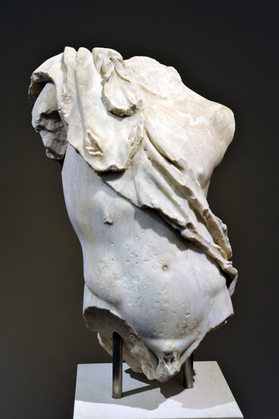 Torso of the Leaning Satyr, 2nd C. AD Roman copy of Greek original by Praxiteles ca 340-320 BC