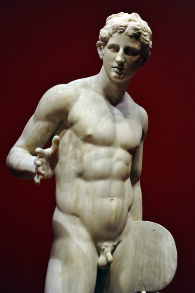 The Discus Thrower, Roman copy of 5th C. BC Greek original by Naukydes