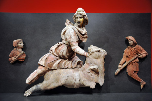 Mithras killing a bull, Roman ca 200 AD