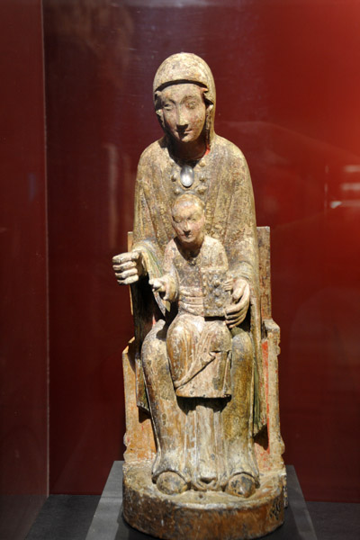 Virgin Enthroned, Middle Rhine ca 1050