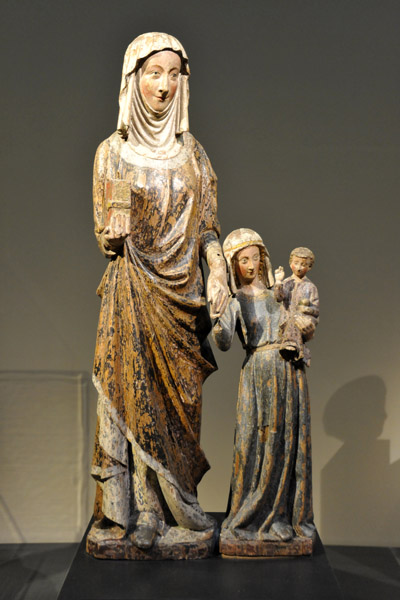 St. Anne with the Virgin and Christ Child, Cologne or Lige ca 1290