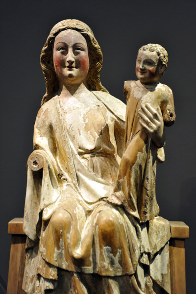 Virgin Enthroned, Cologne ca 1325-1350
