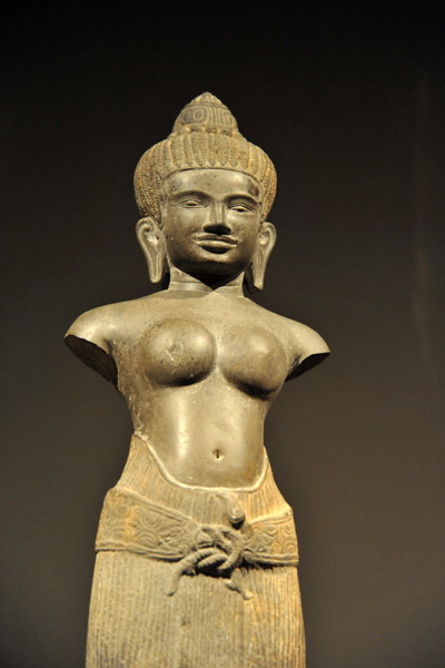 Khmer figure, 11th C. Cambodia