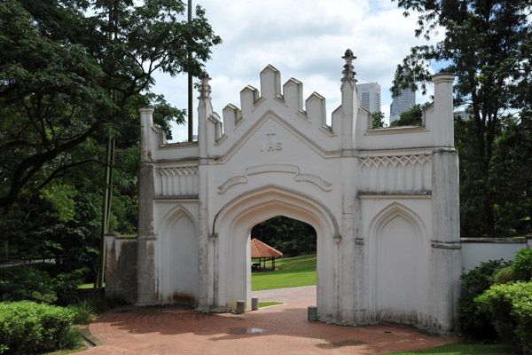 Gothic Gate, 1846, Fort Canning Park