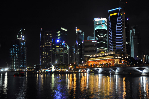 Singapore Financial District from the Esplanade
