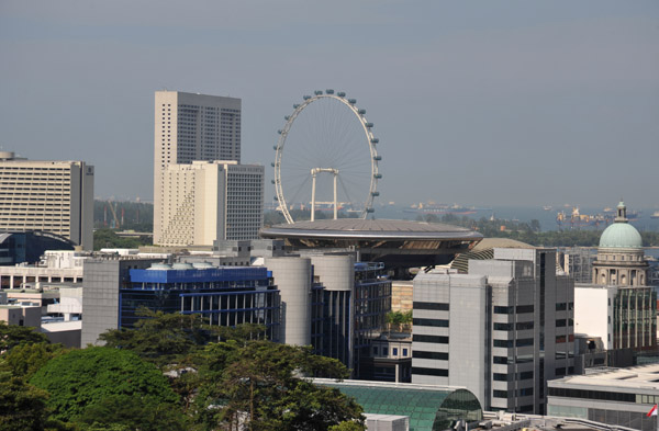 View of the Singapore Flyer from Novotel Clarke Quay