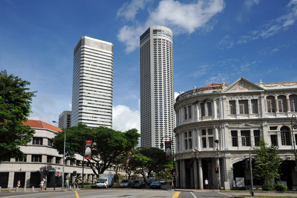 Stamford House and towers of Raffles City