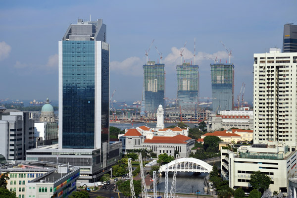 High Street Plaza, the tower on the left, Singapore