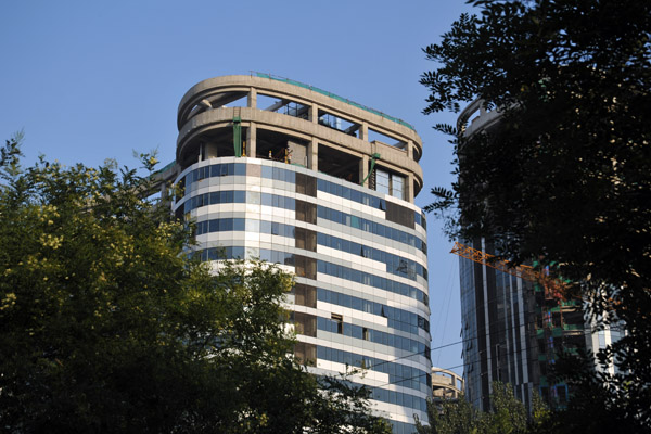 Sanlitun Soho under construction, Beijing, 2009