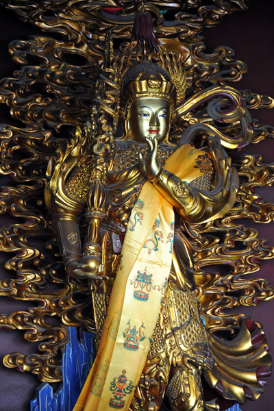 Standing sculpture, Beijing Lama Temple