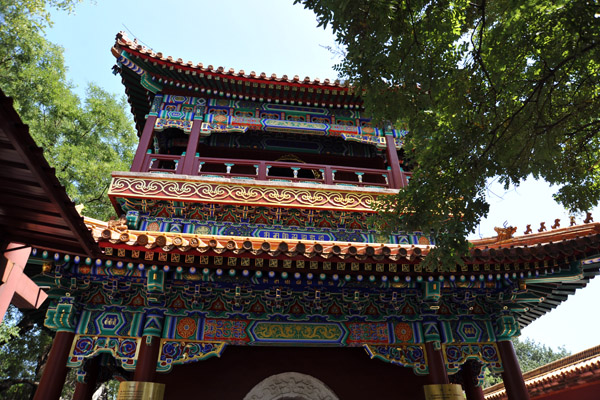 Pavilion in the First Courtyard, Beijing Lama Temple