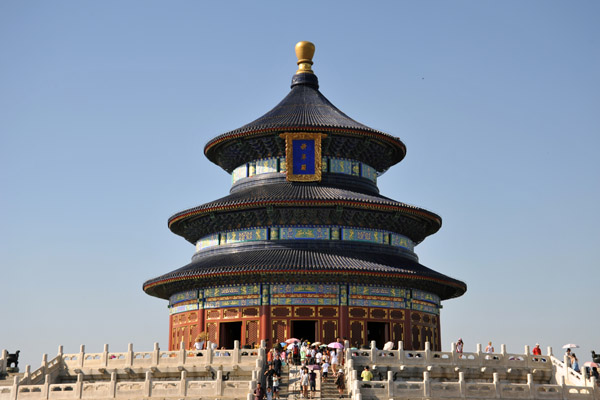 The Temple of Heaven was built 1406-1420