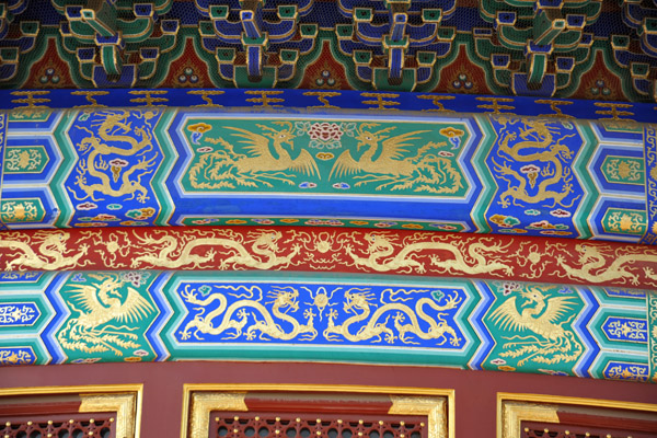 Detail of the Hall of Prayer for Good Harvests
