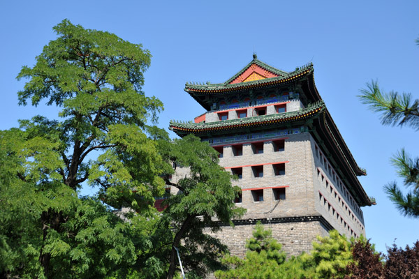 Southeast Corner Tower of the City Wall around the ancient city of Beijing