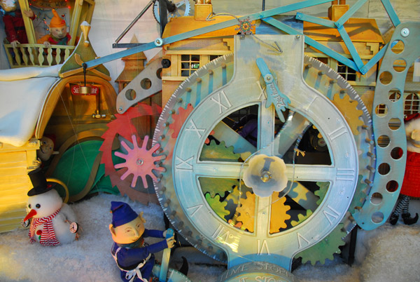 Machine to make time stand still so Santa can deliver his presents