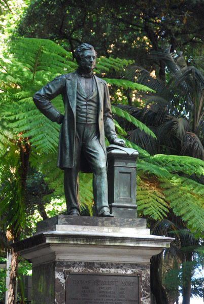 Thomas Sutcliffe Mort sculpture - Sydney