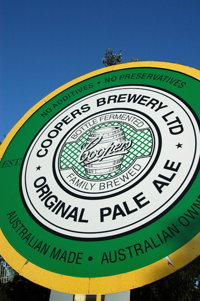 Coopers Pale - one of Australia's more drinkable beers