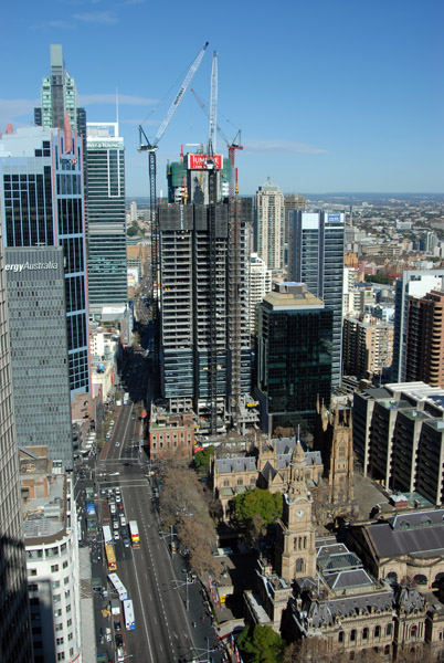George Street from the Sydney Hilton