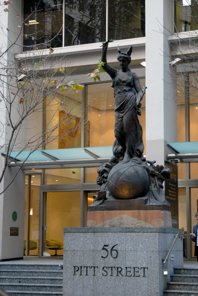 Sculpture at 56 Pitt Street