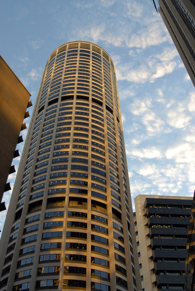 The round Australia Square Building